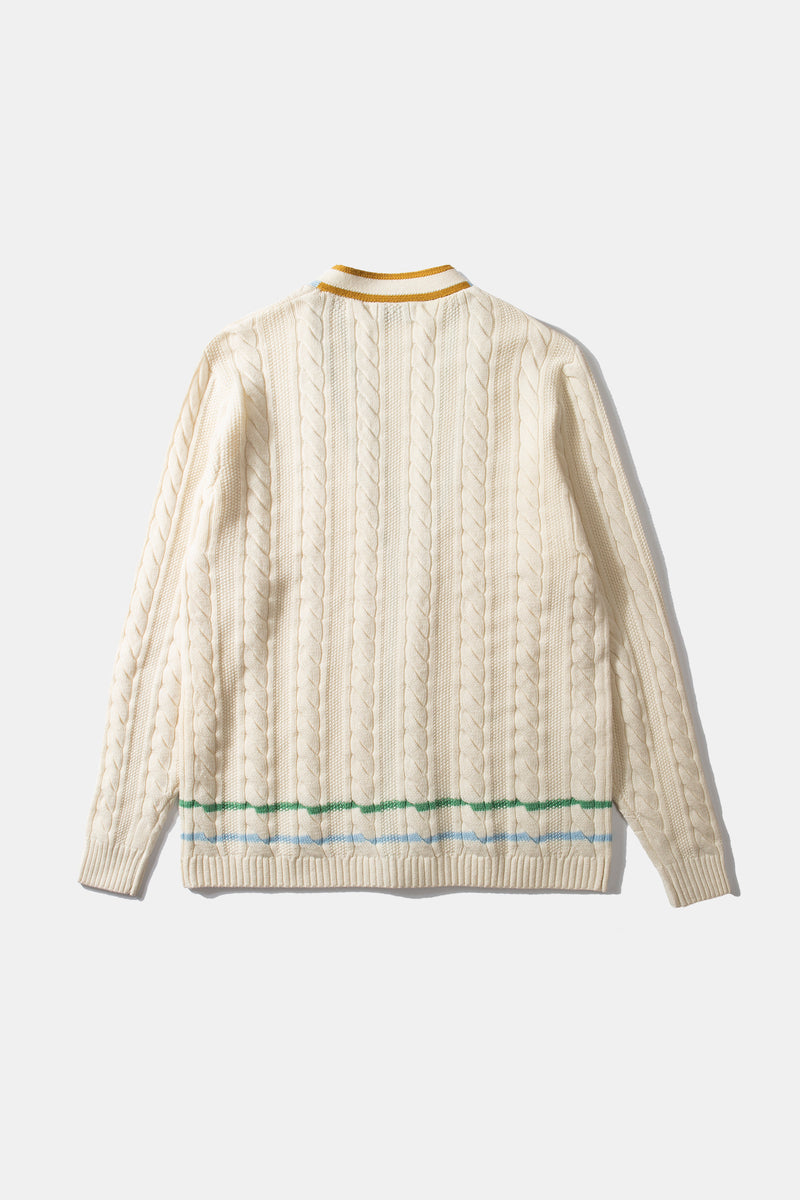 10 YEARS CARDIGAN OFF WHITE