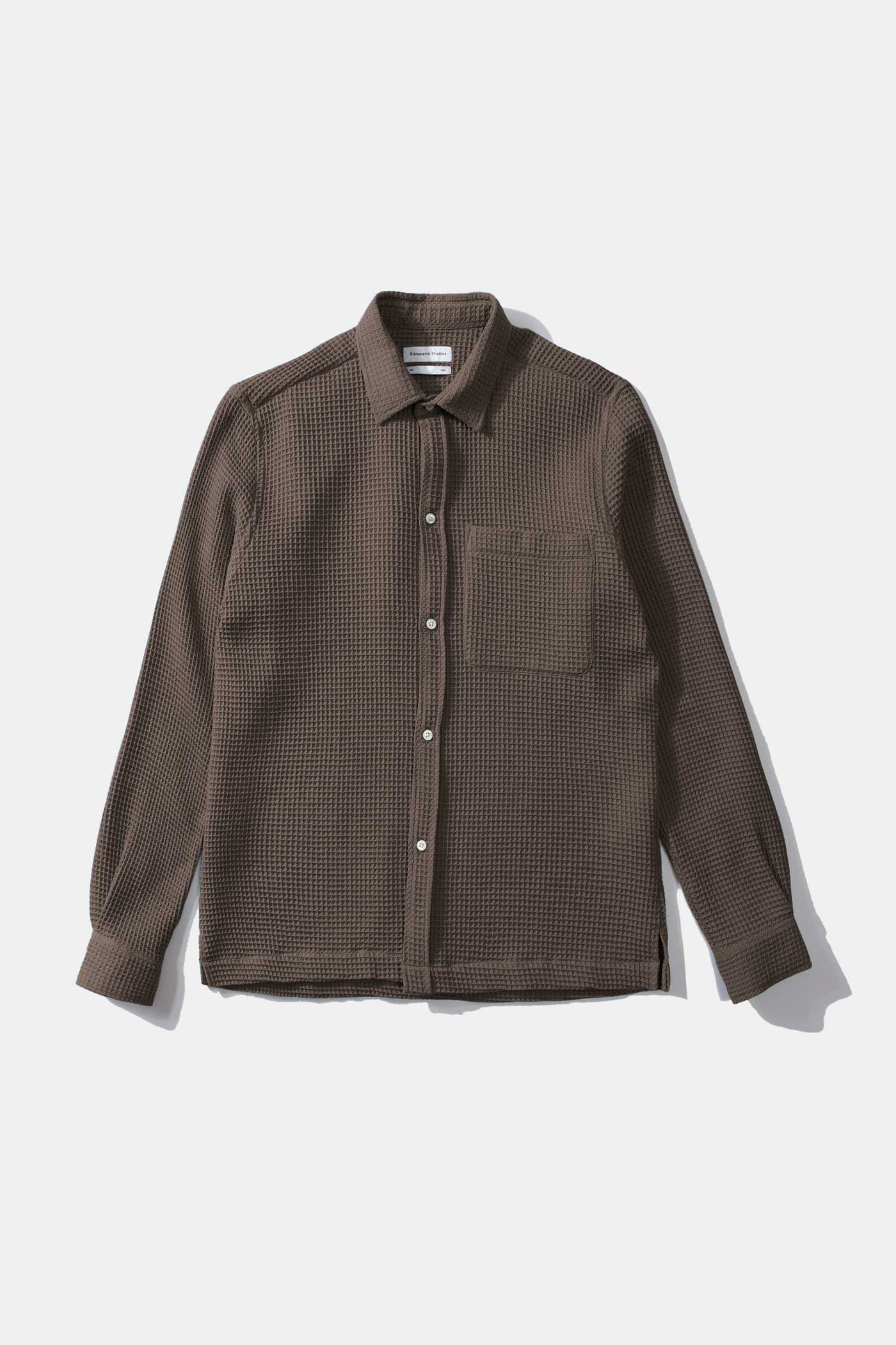 WAFFLE SHIRT GREY – edmmond.com