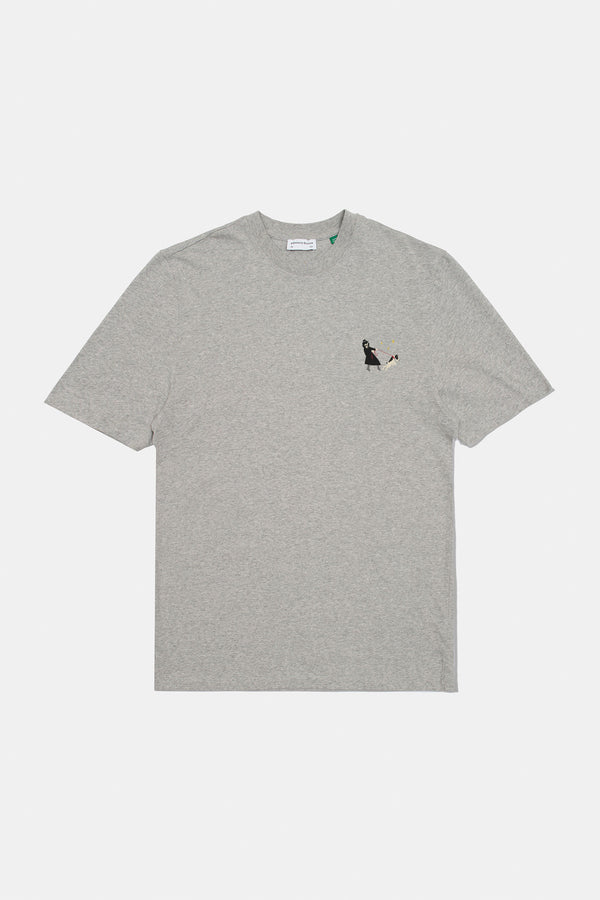 WALKER TEE GREY MELANGE