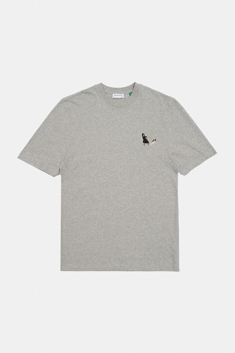 WALKER TEE GREY MELANGE