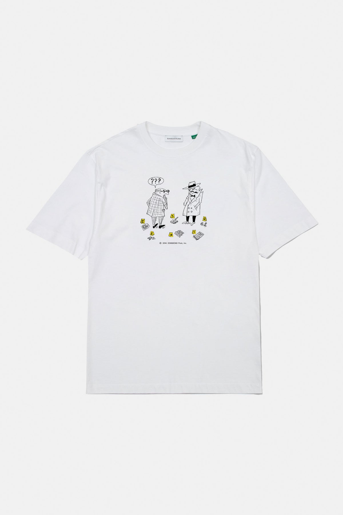 Tシャツ・カットソー EDMMOND STUDIOS MUSIC HALL T-SHIRT Edmmond Studios Music Hall T-Shirt - Off White | Garmentory
