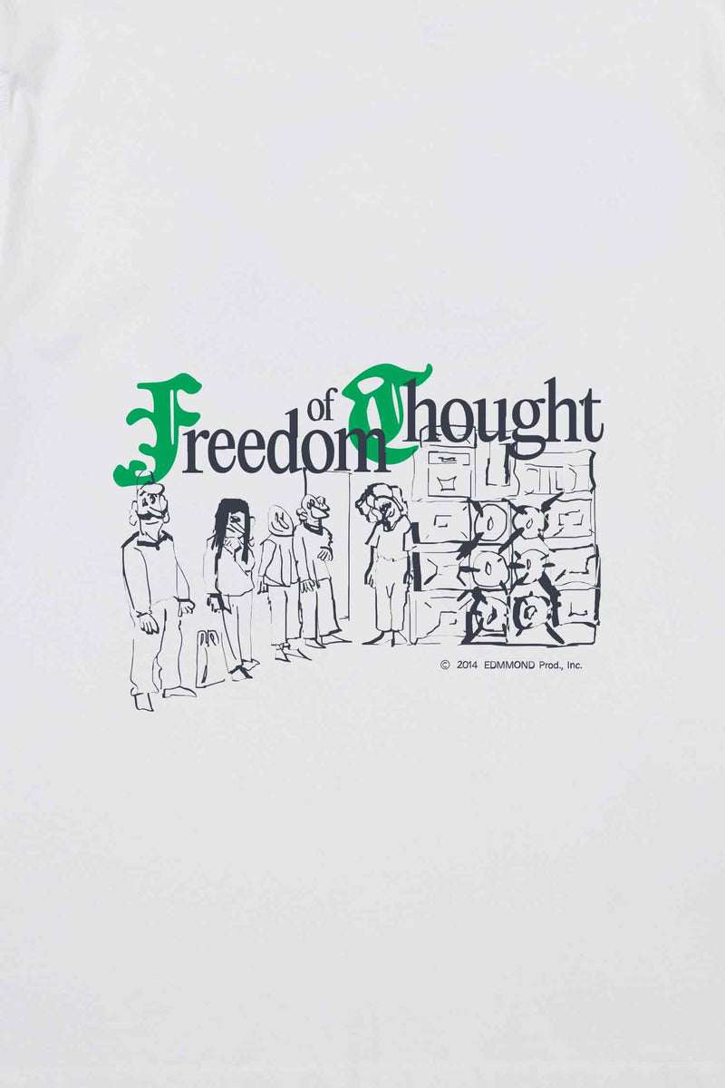 FREEDOM OF THOUGHT TEE WHITE