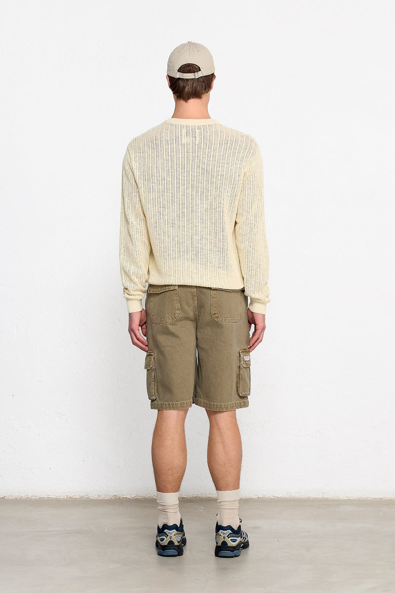 CARGO SHORT PANTS KHAKI