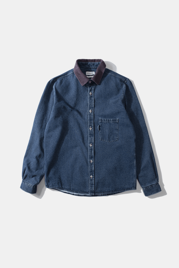 DENIM OVERSHIRT STONEWASH