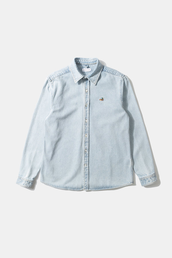 DUCK PATCH DENIM BLEACH