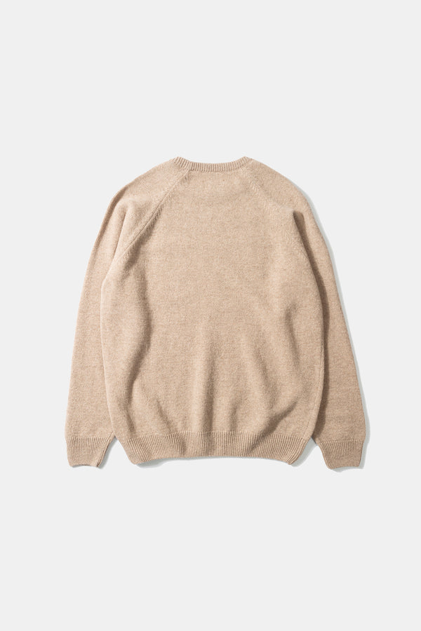 DUCK PATCH SWEATER TAN