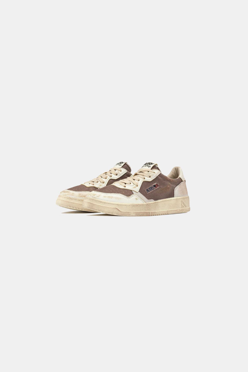 AUTRY SUP VINT LOW DRAGON/GOAT SEPIA/WHT