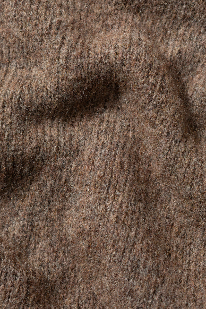 GLASGOW SWEATER CHOCOLATE
