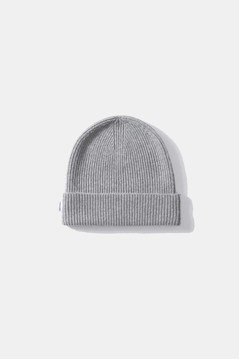 BEANIE LIGHT GREY MELANGE