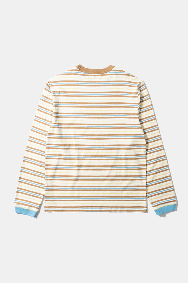 LOGO STRIPES LS OFF WHITE
