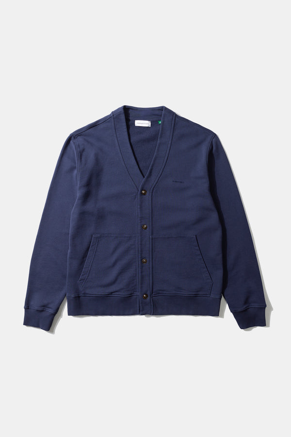 MINI LOGO CARDIGAN NAVY