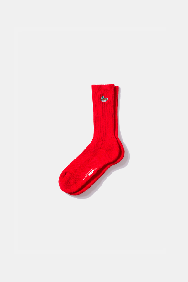 DUCK SOCKS RED