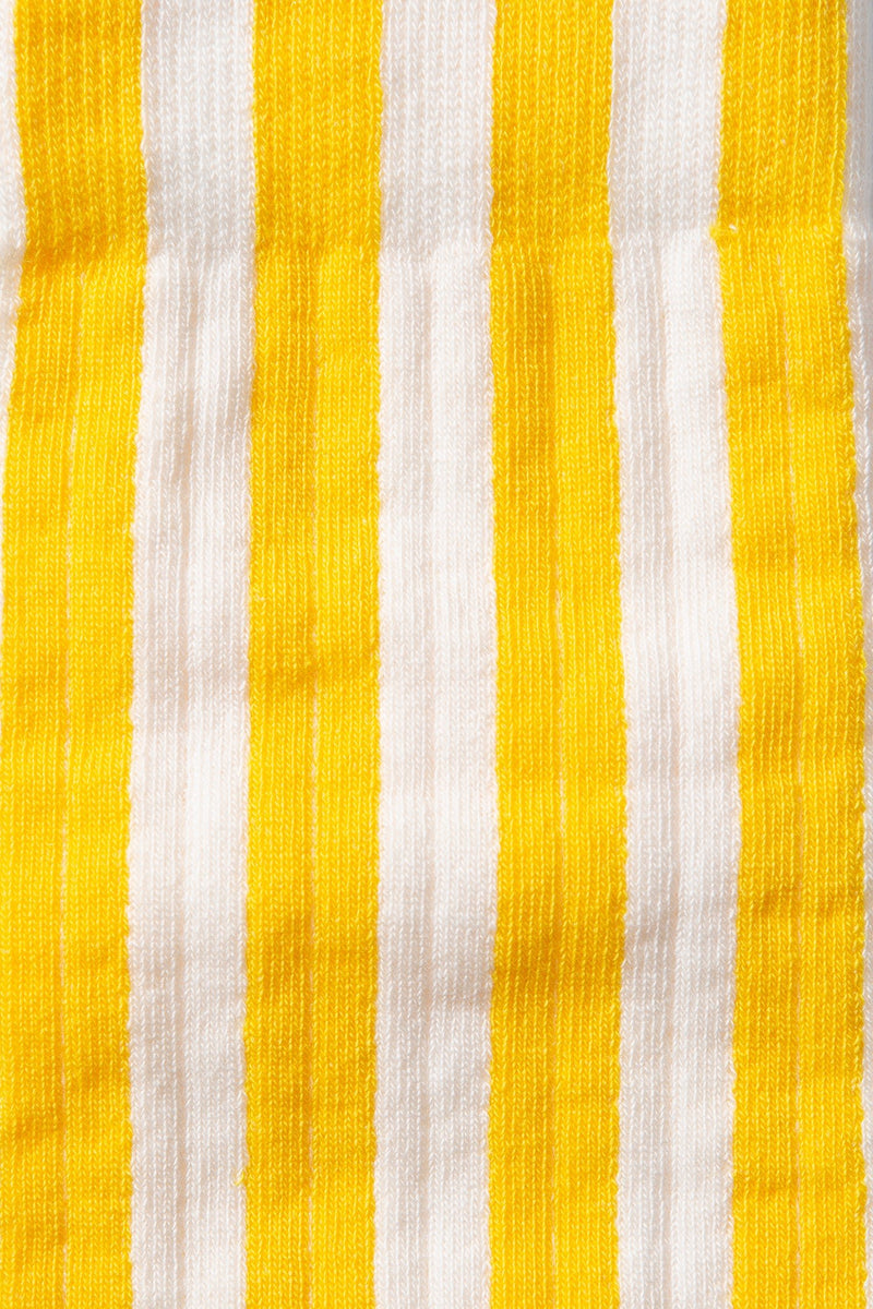 STRIPED SOCKS LIGHT YELLOW