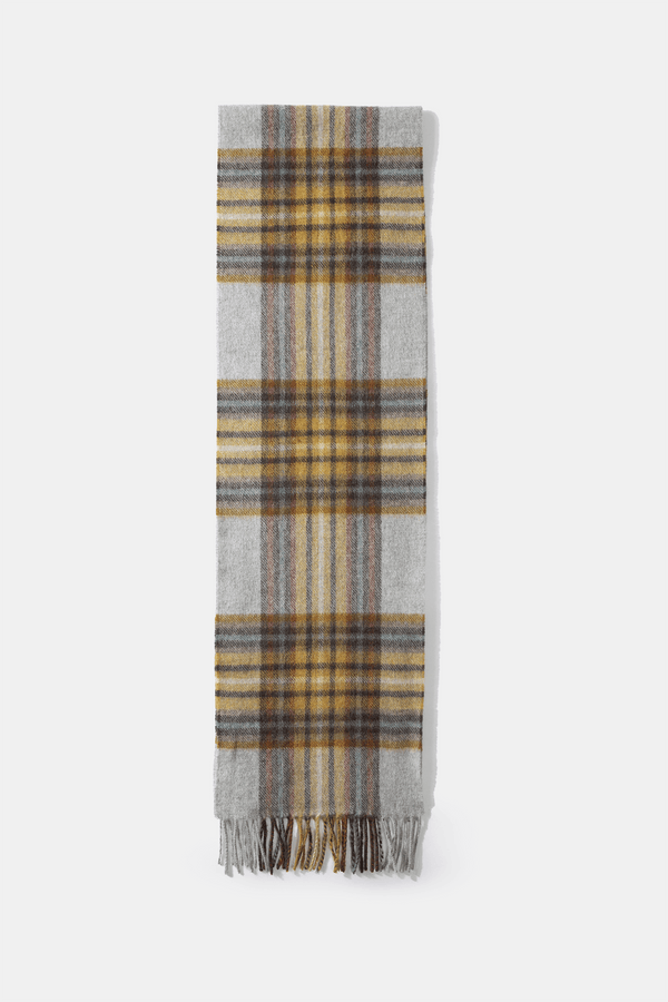 LAMBSWOOL SCARF LIGHT GREY MELANGE