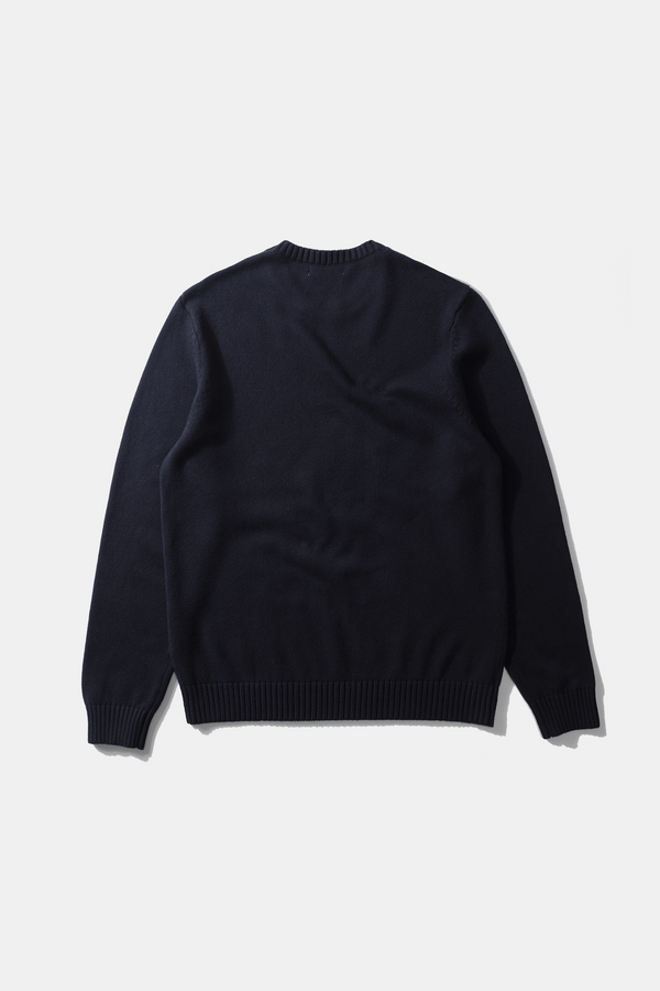 WALKING DOG SWEATER PLAIN NAVY