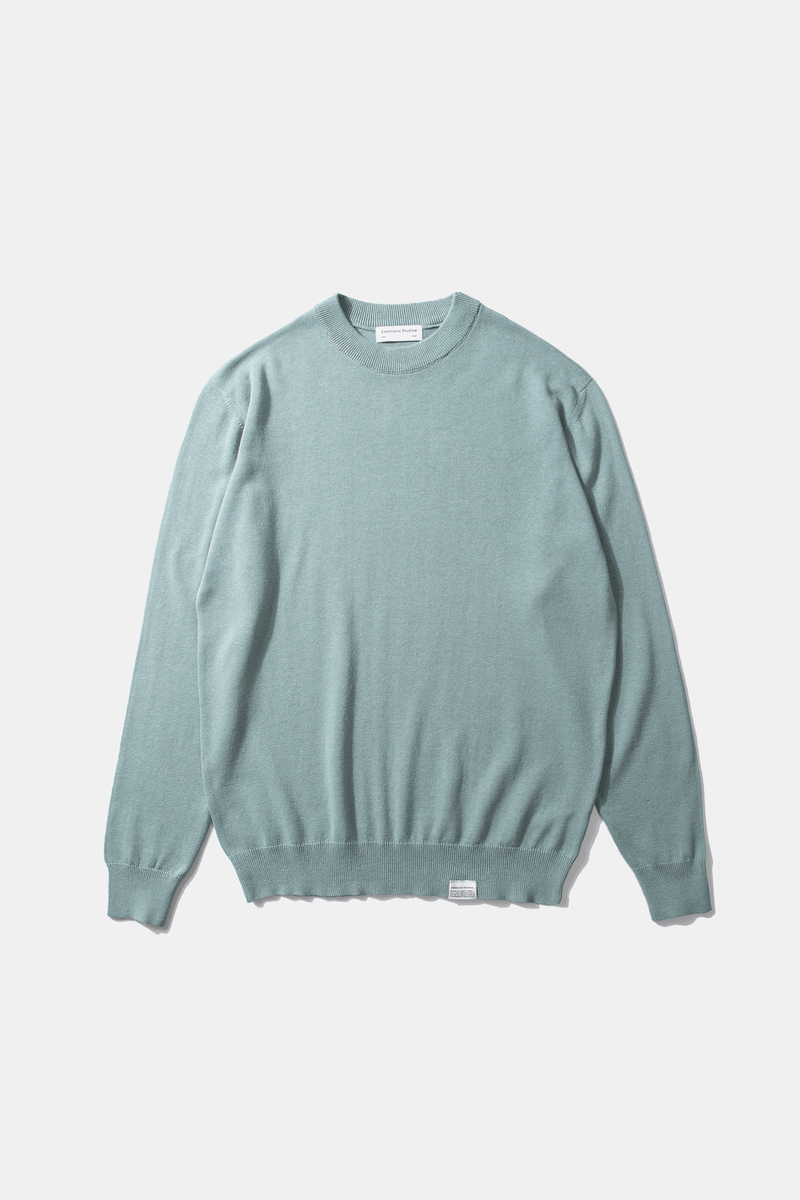 FLAX SWEATER PLAIN SAGE