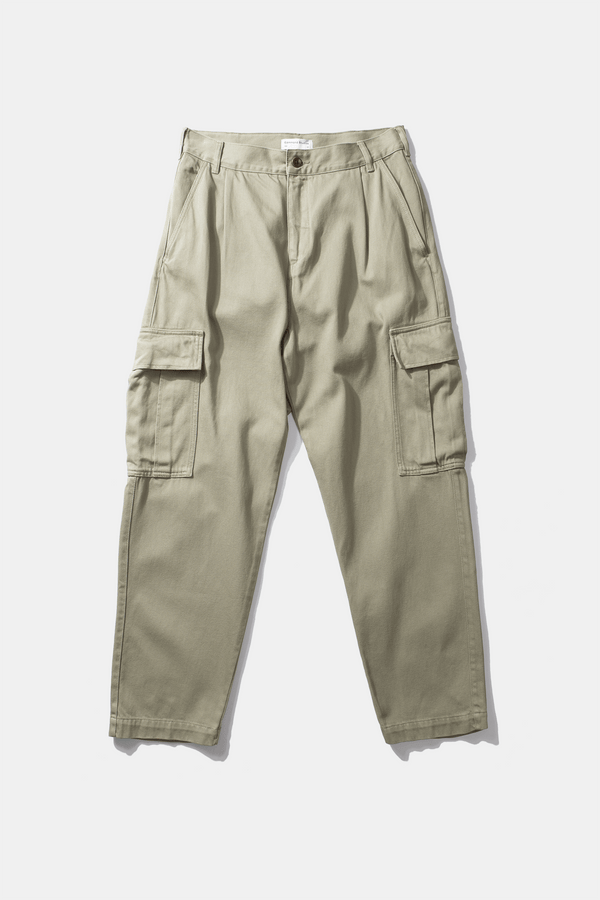 CARGO PANTS PLAIN KHAKI