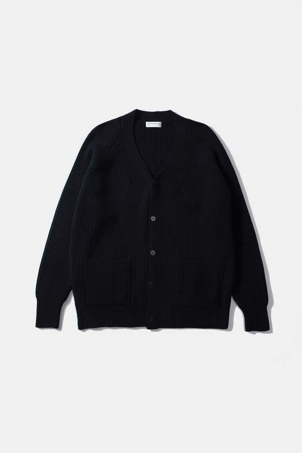 UPPER CARDIGAN plain navy