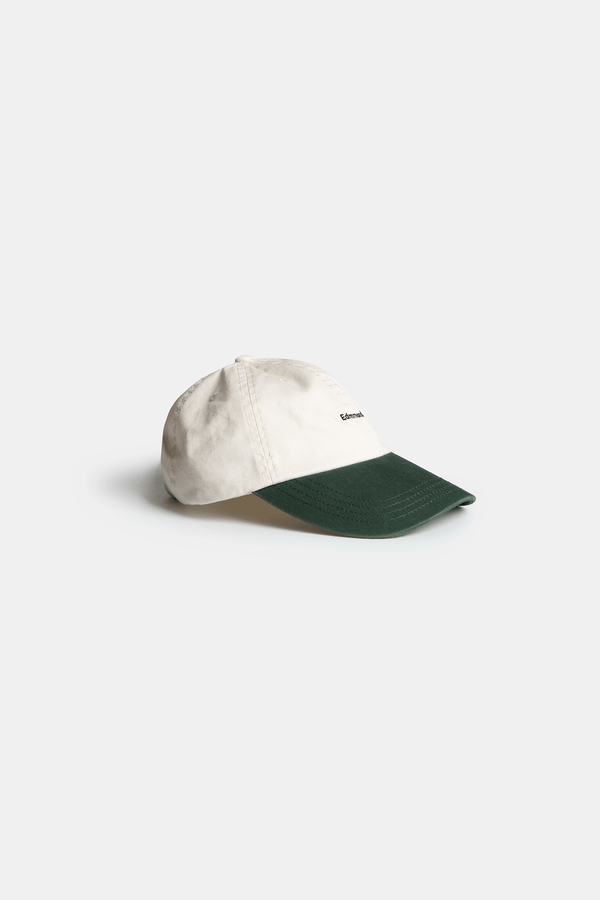 LOGO BICOLOR CAP PLAIN BEIGE