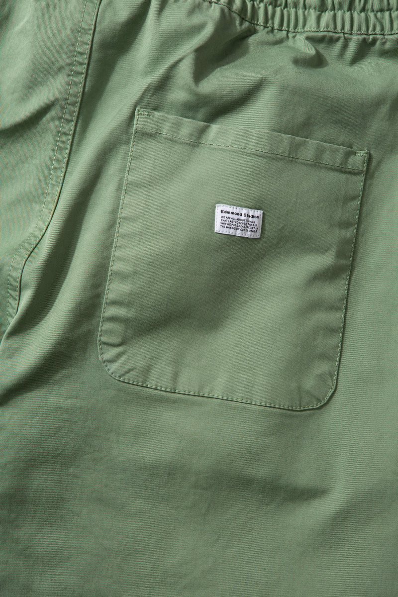 CARGO PANTS PLAIN OLIVE