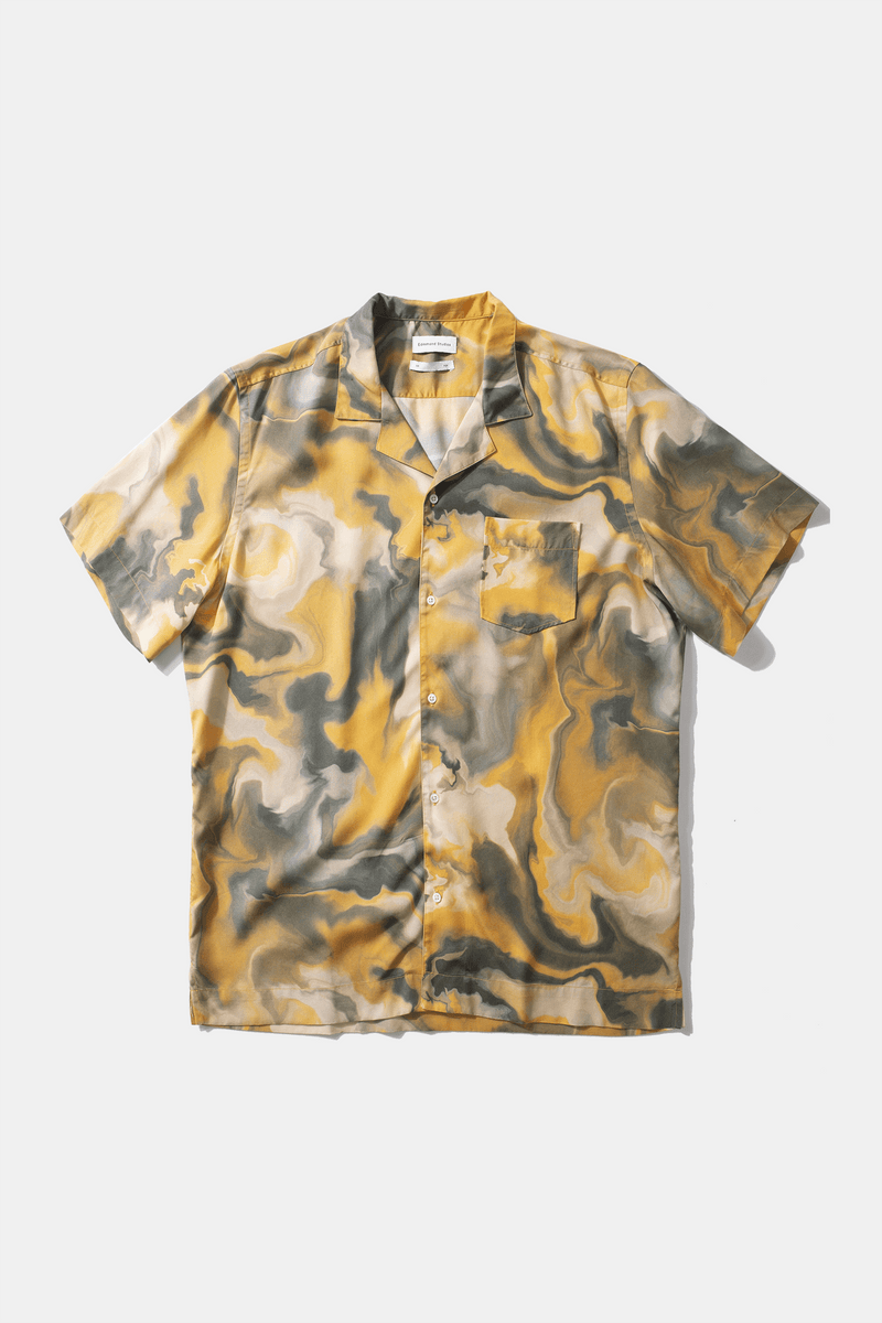 DARIUS SHORT SLEEVE MUSTARD