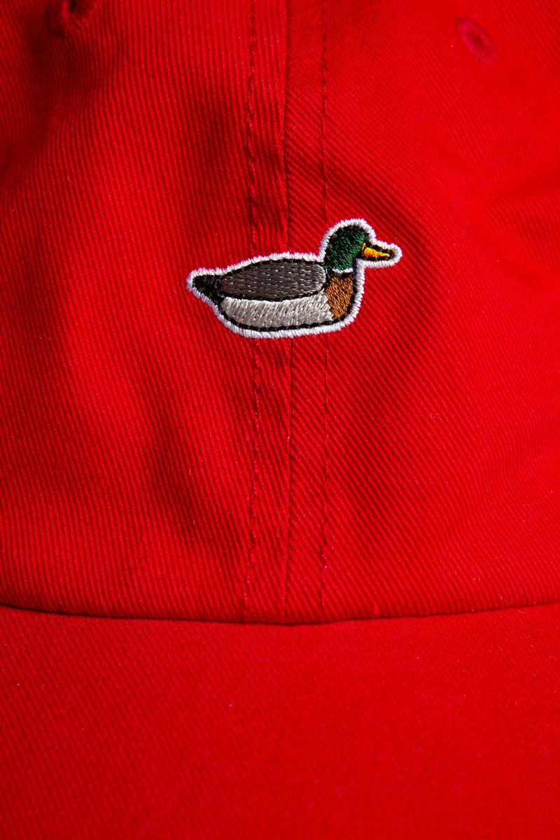 DUCK PATCH CAP RED