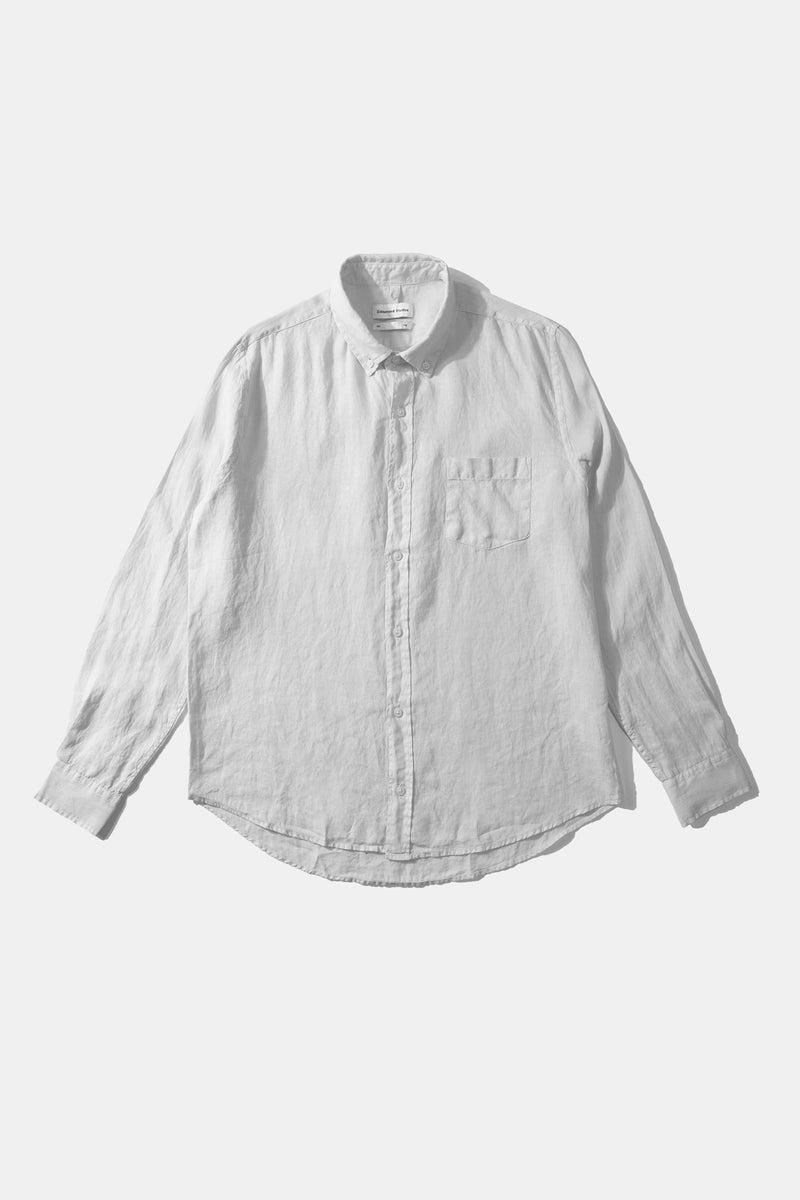 LINEN SHIRT PLAIN WHITE